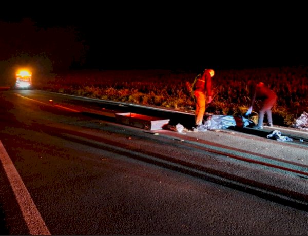 Mulher  é encontrada morta  após possível atropelamento na PR-317 em São José das Palmeiras
