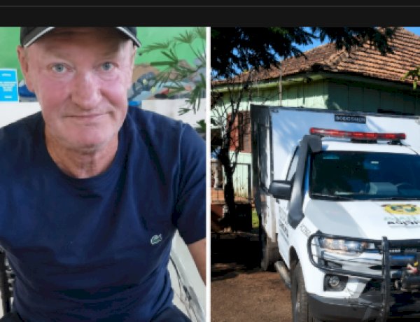 Homem é encontrado morto em residência de Nova Santa Rosa; polícia investiga possível crime
