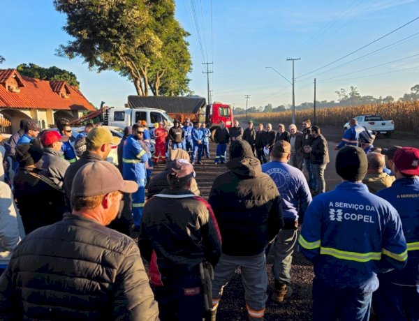 Mutirão de Poda da Copel mobiliza cerca de 80 profissionais em Nova Santa Rosa