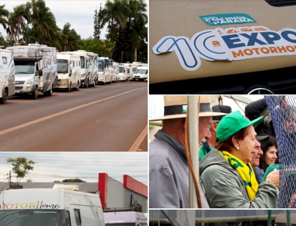 Nova Santa Rosa recebe etapa do Circuito Caminhos do Paraná e abre visitação a trailers e motorhomes