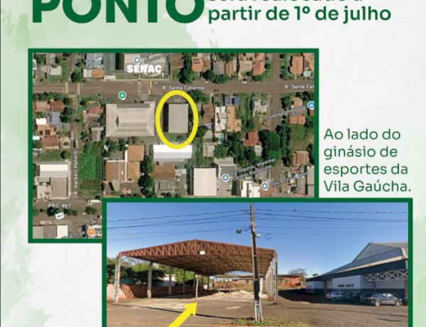 Ecoponto será transferido para a Vila Gaúcha a partir de 1º de julho