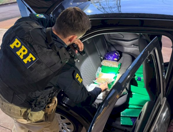 PRF apreende quase 1,3 tonelada de drogas e flagra veículos adulterados no Oeste do Paraná