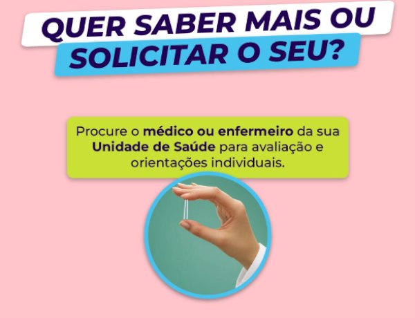 Nova Santa Rosa oferece implante contraceptivo de longa duração pelo SUS municipal
