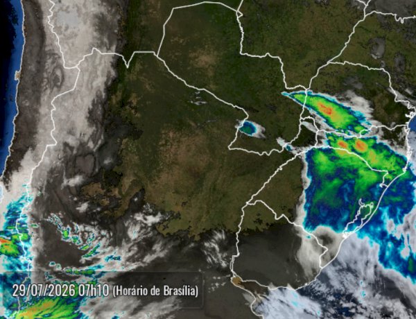 Tempo instável e risco de tempestades marcam a quarta-feira na microrregião de Marechal C. Rondon e no Paraná