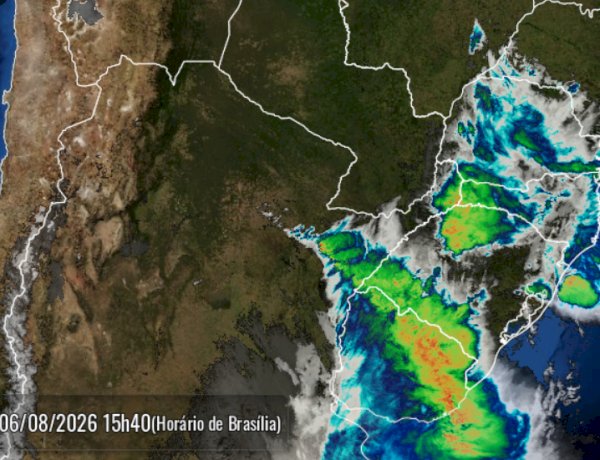 Chuvas  seguem até o início da tarde na região de Marechal Cândido Rondon