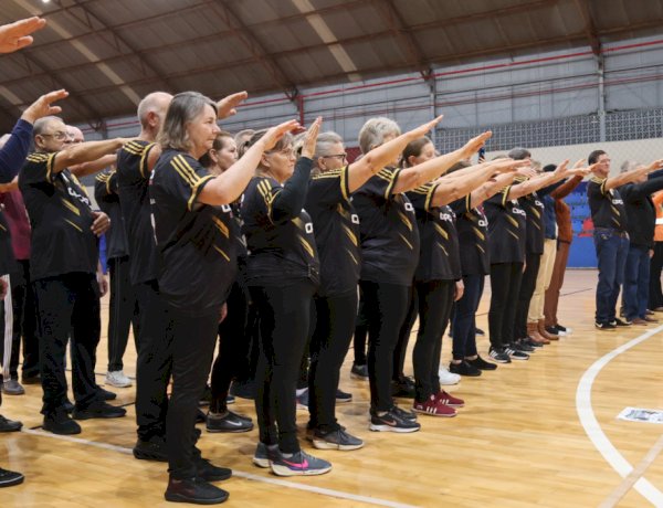 Xvi jogos da pessoa idosa têm abertura oficial em Nova Santa Rosa