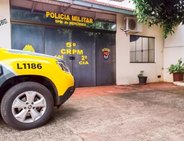 Motocicleta furtada é localizada pela PM em Mercedes após denúncia na madrugada