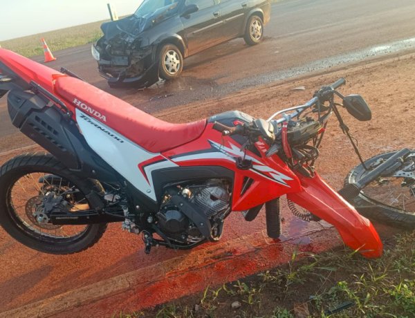 Colisão frontal na PR-364 em Palotina deixa dois feridos