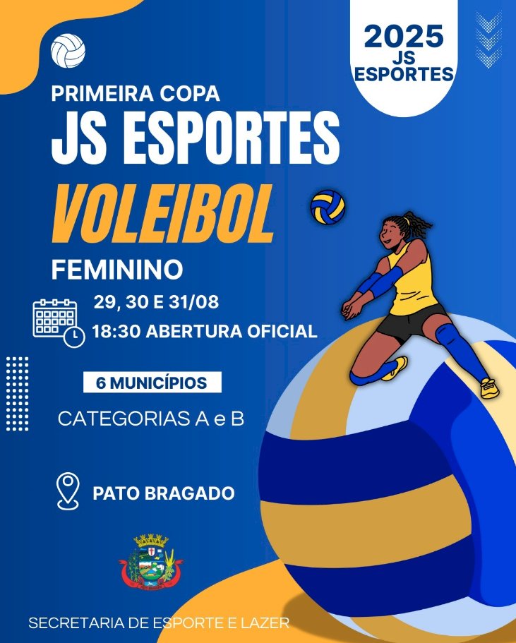 Nova Santa Rosa participa da 1ª Copa JS Esportes de Voleibol Feminino em Pato Bragado
