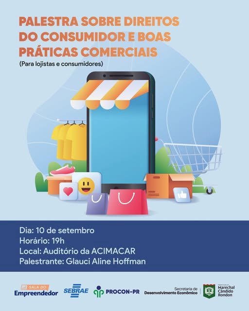 Palestra gratuita sobre direitos do consumidor e boas práticas comerciais acontece HOJE (10)