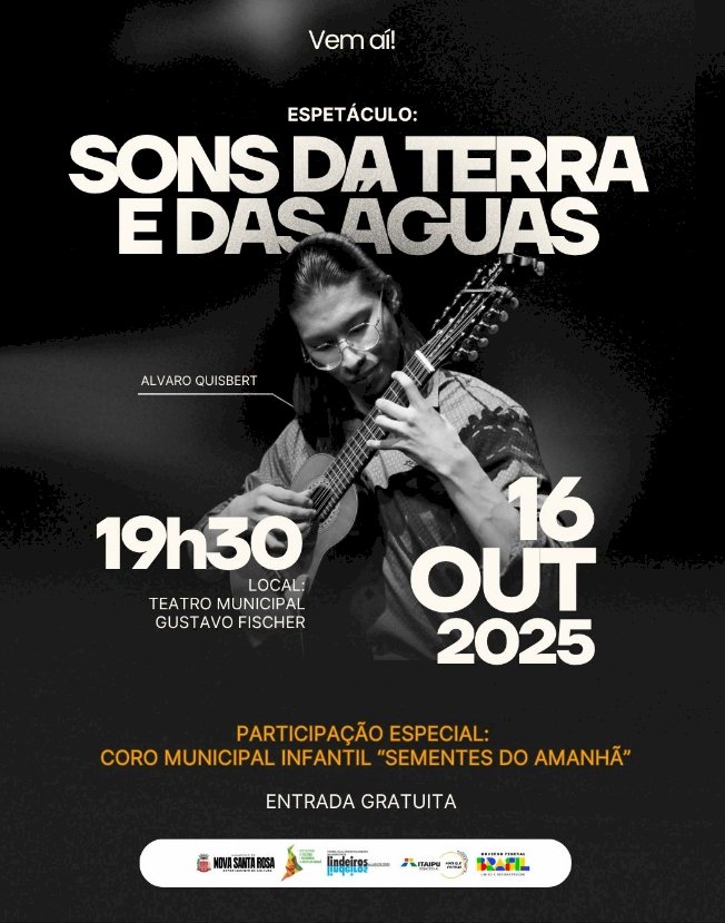 É HOJE: Espetáculo Instrumental com Álvaro Quisbert encanta o público nesta quinta-feira