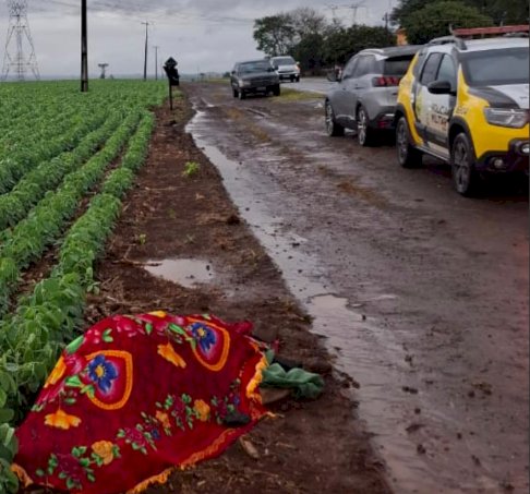 Homem de 76 anos morre atropelado na região