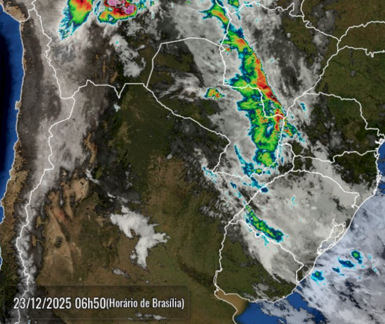 Nova Santa Rosa e Marechal Rondon terá calor e risco de tempestades  nesta terça-feira (23)
