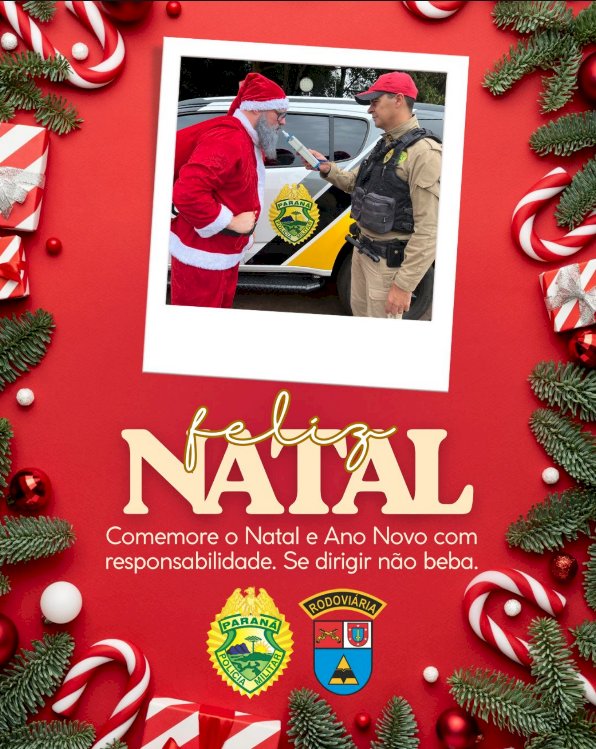 Polícia Rodoviária Estadual reforça mensagem de responsabilidade no trânsito durante as festas de fim de ano