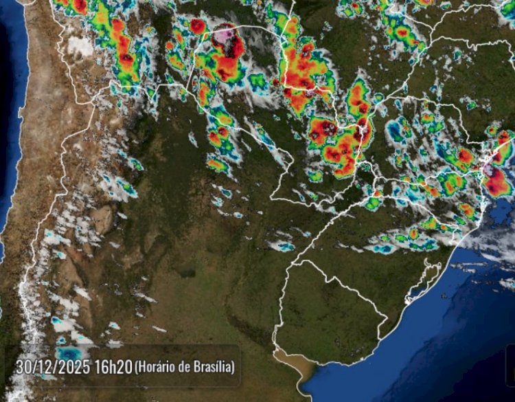 Previsão do tempo indica tempestades nesta terça-feira em Marechal Cândido Rondon