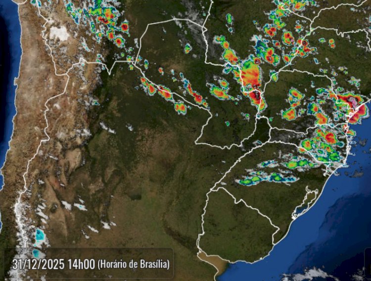 Previsão do tempo para microrregião de Marechal Cândido Rondon indica calor e tempestades