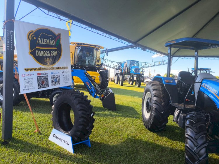 Equagril New Holland destaca tecnologia de ponta no segundo dia do Agroshow Copagril 2026