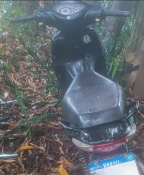 Polícia Rodoviária recupera motoneta furtada durante a Operação Verão Costa Oeste em Santa Helena