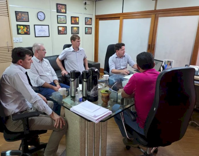 Diretoria da Copagril realiza visita institucional à Prefeitura de Marechal Cândido Rondon