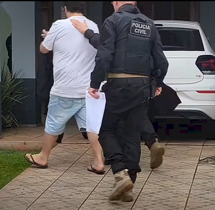 Polícia Civil de Toledo prende autor de homicídio ocorrido em São Pedro do Iguaçu