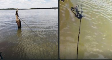 Pescador localiza embarcação de idoso que morreu afogado no lago de Itaipu, em Mercedes
