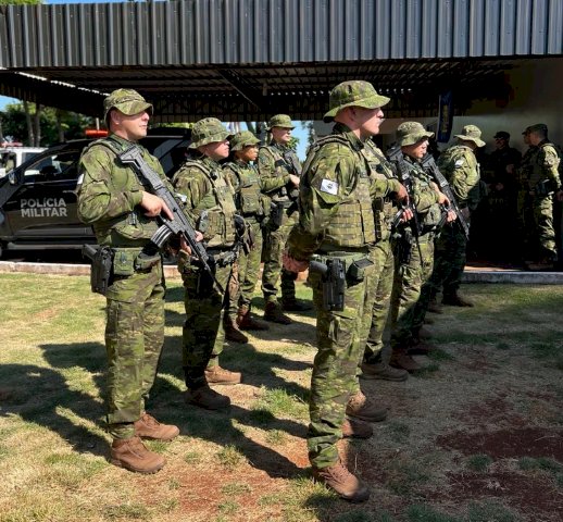 BPFRON inaugura nova base operacional de Polícia de Fronteira em Santa Helena