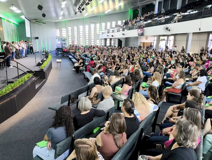 Semana Pedagógica reúne professores rondonenses para formações e planejamento do ano letivo de 2026