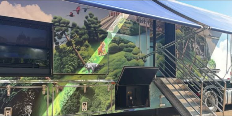 Carreta da Expedição do Conhecimento chega a Porto Mendes e integra programação do Acampamento Pais e Filhos 2026