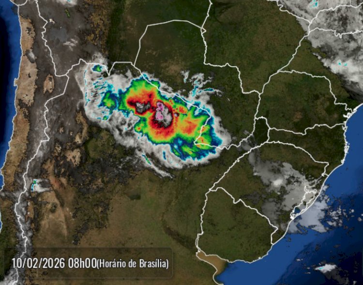 Calor intenso e risco de tempestades marcam a previsão do tempo até sábado na microrregião de Marechal Cândido Rondon