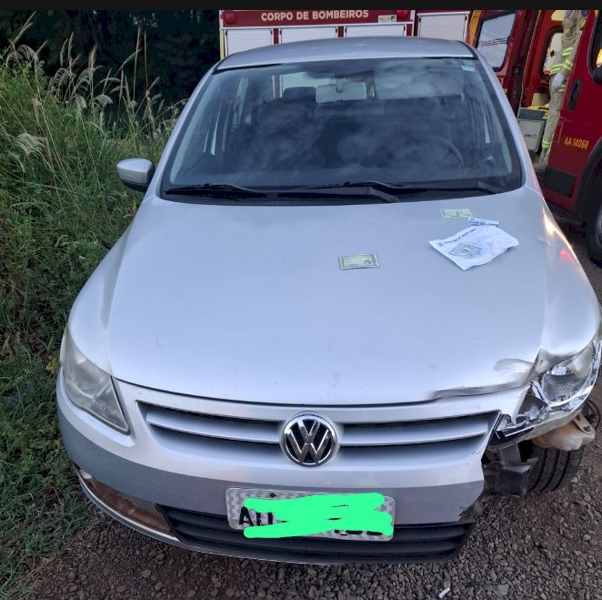 Colisão transversal deixa motociclista ferido na PRC-467 em Marechal Rondon