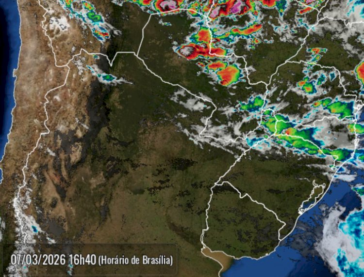Previsão indica calor neste sábado e possibilidade de tempestades na segunda-feira em Marechal Cândido Rondon