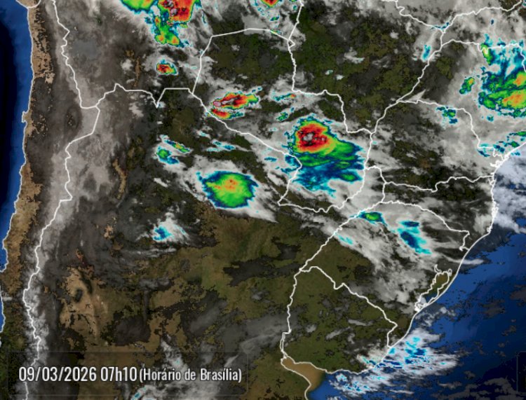 Previsão indica tempestades nesta segunda-feira em Marechal Cândido Rondon e região