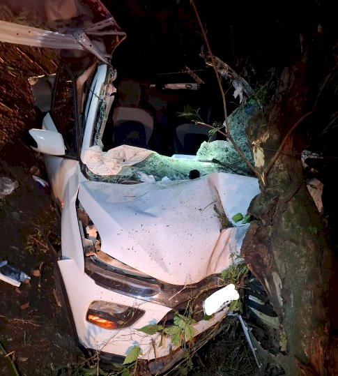 Motorista de 25 anos morre após acidente na PR-495 entre Missal e Santa Helena