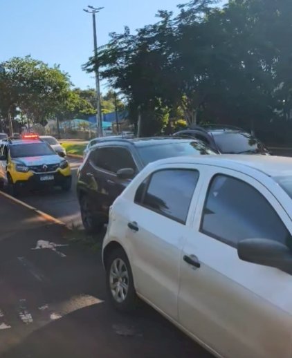 URGENTE: Polícia faz cerco em área de mata após roubo de carro em Marechal Cândido Rondon