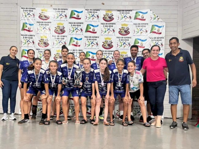 Nova Santa Rosa conquista vice-campeonato no masculino e feminino na Copa Oeste de Futsal