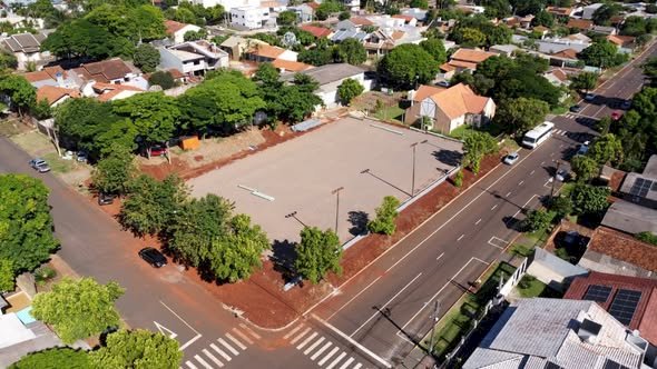 Obras de campo Society avançam no bairro Alvorada em Marechal Rondon
