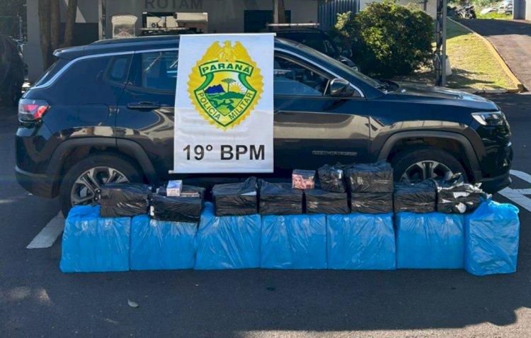 Carga irregular avaliada em R$ 50 mil é apreendida durante patrulhamento em Toledo