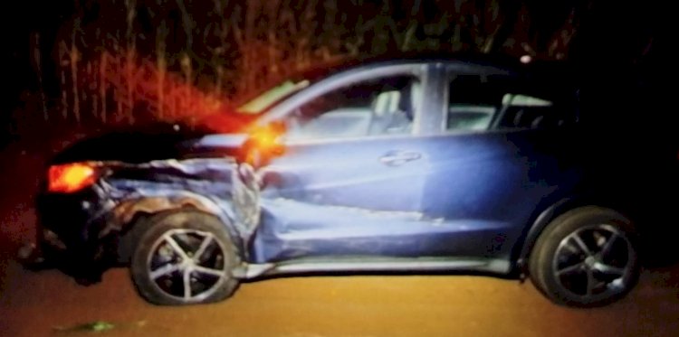 Acidente lateral é registrado na PR-182 em Maripá e não deixa feridos nesta sexta (27) a noite