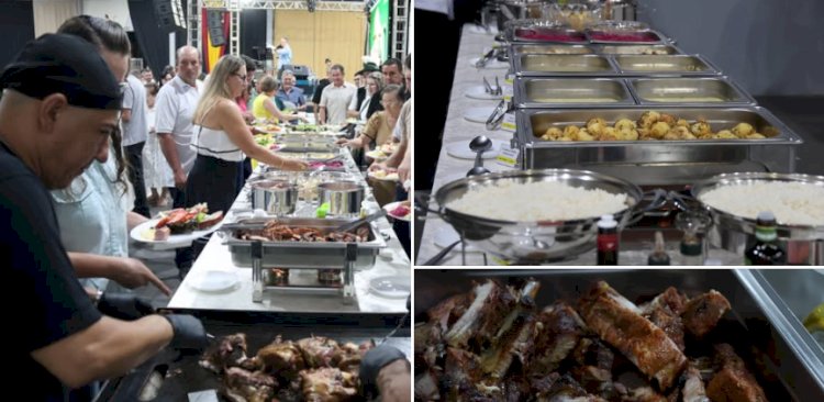 Noite de tradição e sabor marca sucesso do 34º Jantar Típico Alemão em Nova Santa Rosa