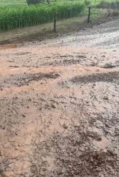 Ciclone extratropical provoca chuvas localizadas, granizo e ventos fortes  em São Pedro do Iguaçu
