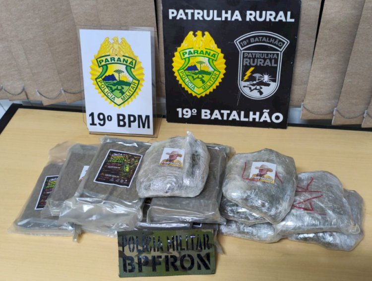 Polícia apreende drogas e prende suspeitos de tráfico após abordagem no centro de Toledo