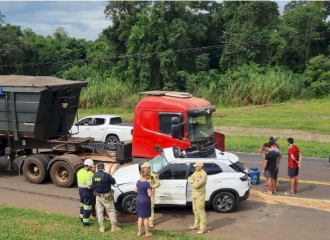 Neta  de  ex-prefeito de Pato Bragado morre em acidente  na BR-277, no Oeste do Paraná