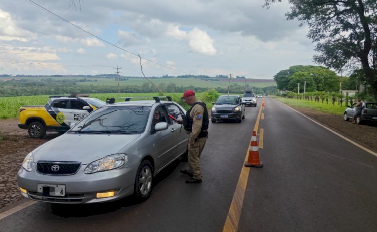 Operação Tiradentes flagra excesso de velocidade e 12 motoristas ligados ao consumo de álcool no Oeste do Paraná