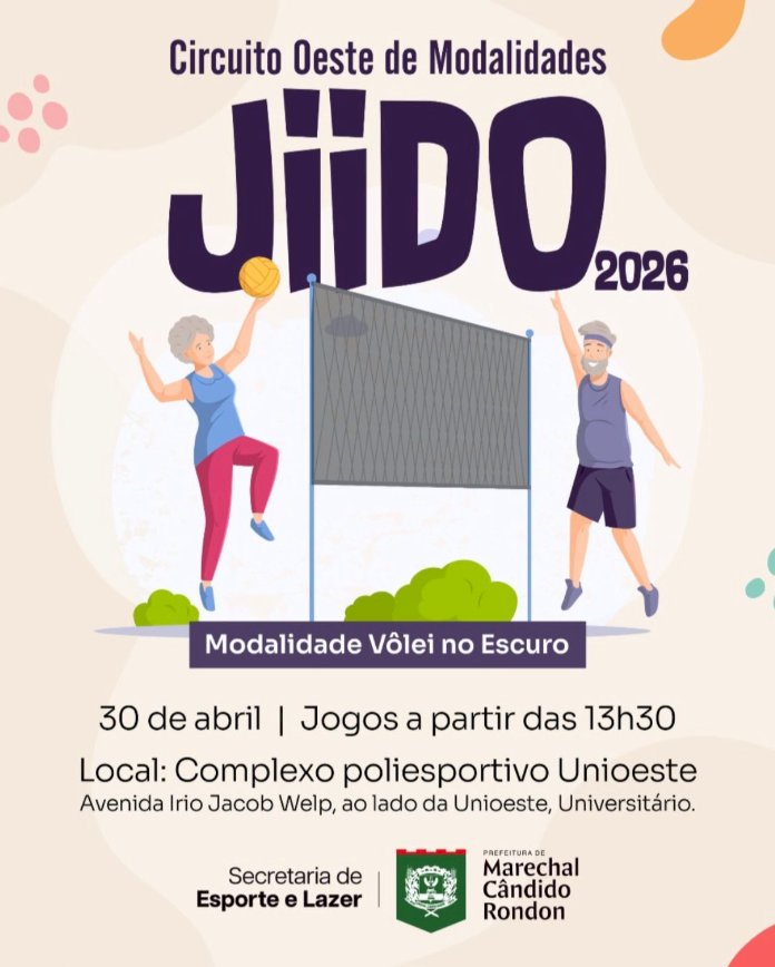 Marechal Cândido Rondon sedia abertura do Circuito JIIDO 2026 nesta quinta-feira