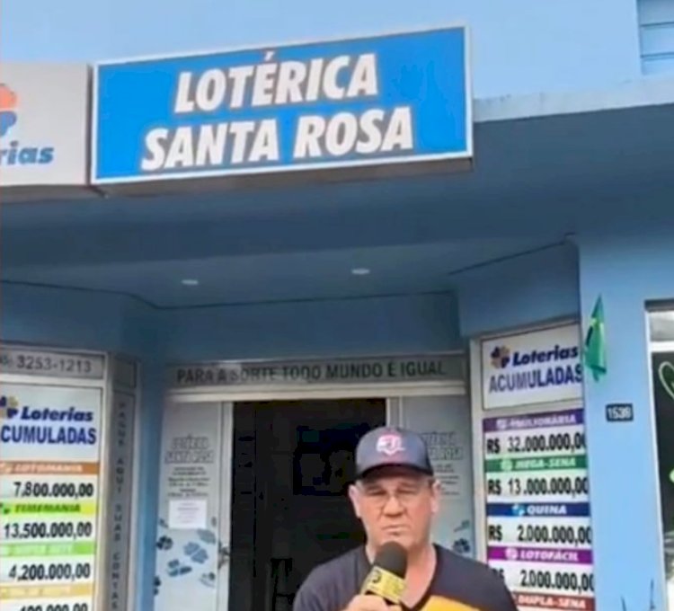 Paranaense acerta as seis dezenas da mega e leva premio de R$127.017.606,25