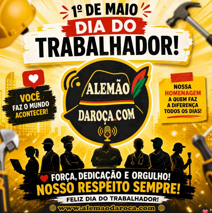 Portal Alemão da Roça presta homenagem aos trabalhadores pelo 1º de Maio