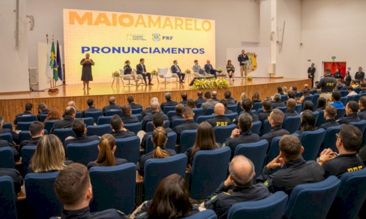 PRF lança Maio Amarelo 2026 com foco na empatia no trânsito