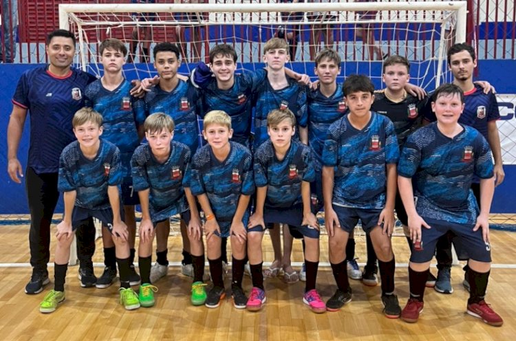 Nova Santa Rosa conquista três vitórias e um empate na Copa Amizade de Futsal