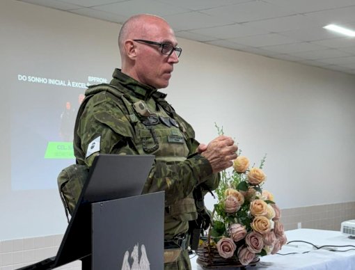 Aula inaugural marca início do Curso de Formação de Praças no BPFRON em Guaíra