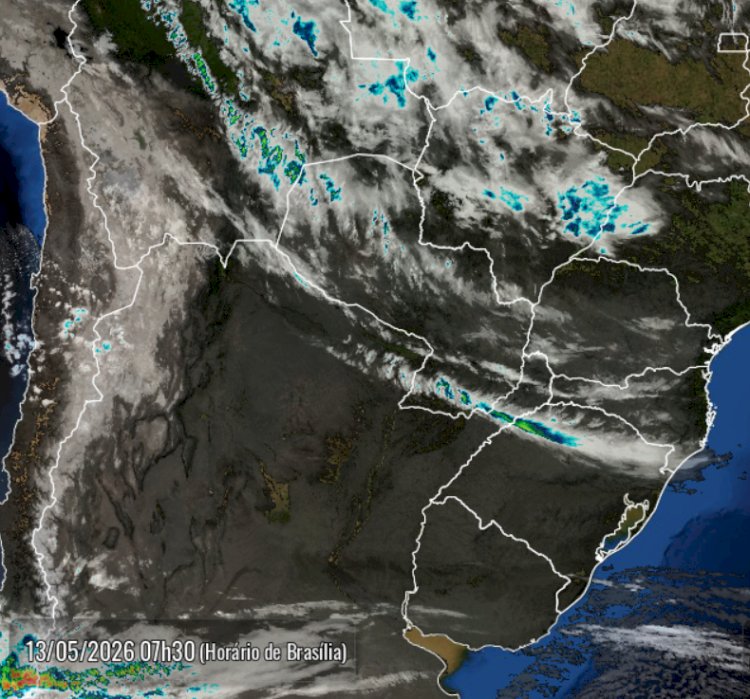 Previsão do tempo: quarta-feira será de muitas nuvens  sexta, sábado e domingo chuva em Marechal Rondon
